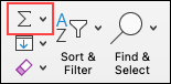 macOS AutoSum