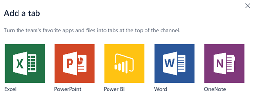 Add tabs