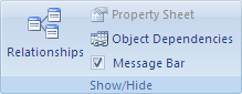 Access Ribbon Image