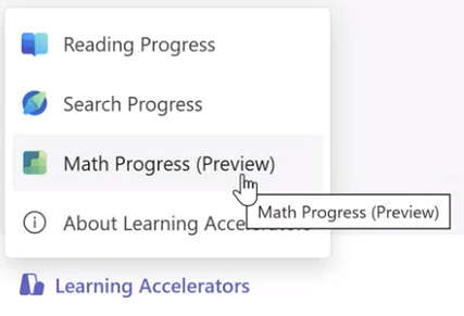 math progress