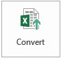 Convert button.