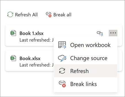 Refresh a link button screenshot one version two.png