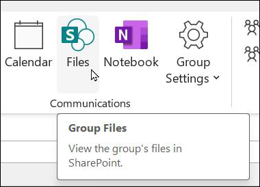 Select Files from the Outlook ribbon