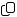 Icon used on the copy button in Journal