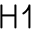 Icon for headings in Journal