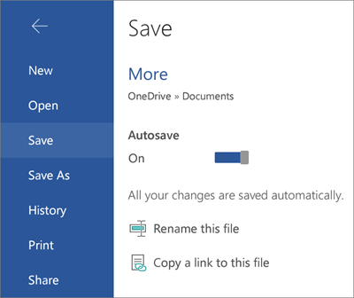 Auto Save on