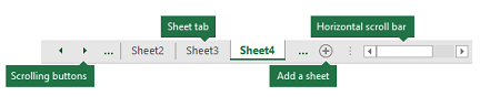 Select one or multiple sheets