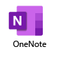Screenshot of OneNote logo.
