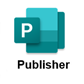 Screenshot of Publisher logo.