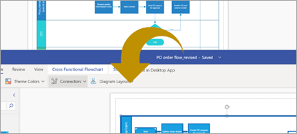 Shows two Visio files