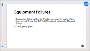 Screenshot showing the collaboration indicator dot