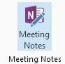 Meeting Notes button