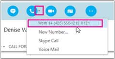 Call someones work number.