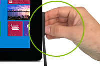 Screenshot that shows unplugging gently.