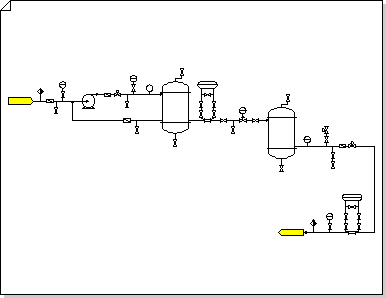 A sample PFD