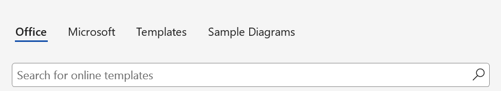 Screenshot of the template
