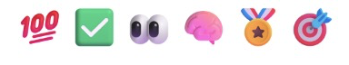 Screenshot shows icons that appear on the fifth row.