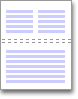 Example of a Continuous section break