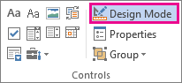 developer mode design button