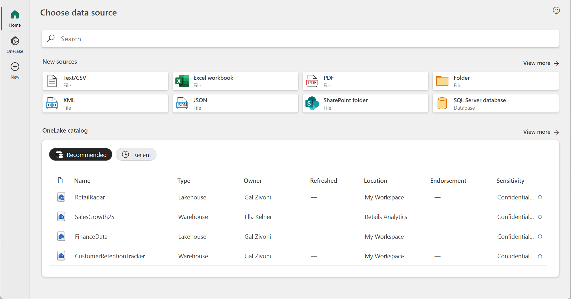 New Image of Home Tab