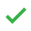 Checkmark - success!