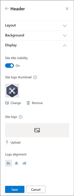 Change the look display