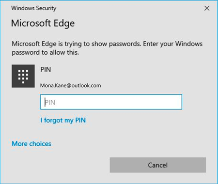 Sign in to access operating system