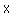 Image of the lower case Greek letter chi
