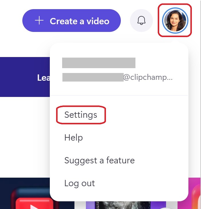 Image of close up of settings