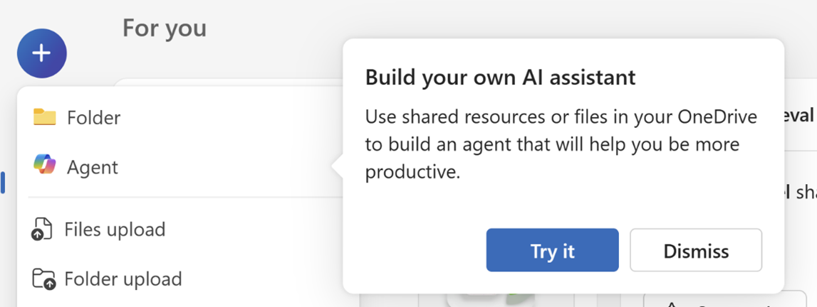 FRE - Create or Upload agent