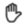 Hand raise icon