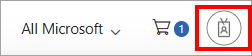 Screenshot showing where to sign in and view your account's order history