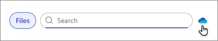 OneDrive icon in Copilot Notebooks
