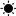 Sun dot with ray lines