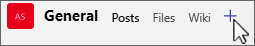 add tab to channel