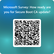 QR code for Microsoft Survey